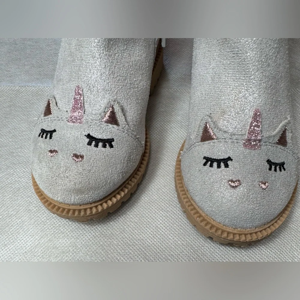 Wonder Nation Unicorn Sandals Girls -‎ Sparkles and Glitter Size 8